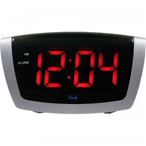 Equity by La Crosse 75906 1.8" LED Alarm Clock with Hi/Lo Dimmer   554003305